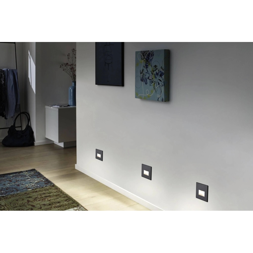 Paulmann 93094 - LED/1,2W Lámpara de escalera EDGE 230V