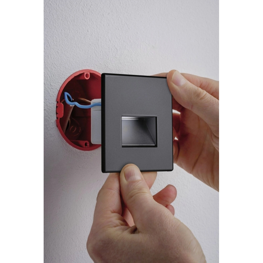 Paulmann 93094 - LED/1,2W Lámpara de escalera EDGE 230V
