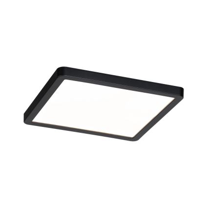 Paulmann 93101 - LED/13W IP44 Luminaria empotrada para baño AREO 230V 2000/3000/4000K 17,5x17,5 cm negra