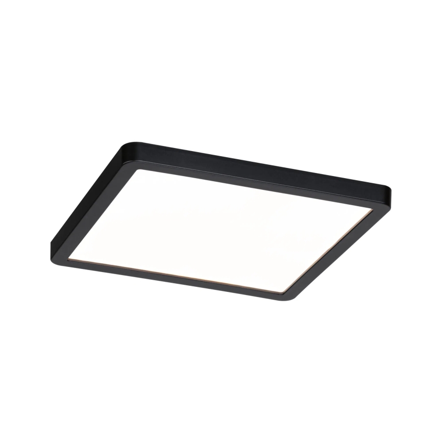 Paulmann 93101 - LED/13W IP44 Luminaria empotrada para baño AREO 230V 2000/3000/4000K 17,5x17,5 cm negra