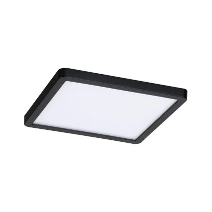 Paulmann 93101 - LED/13W IP44 Luminaria empotrada para baño AREO 230V 2000/3000/4000K 17,5x17,5 cm negra