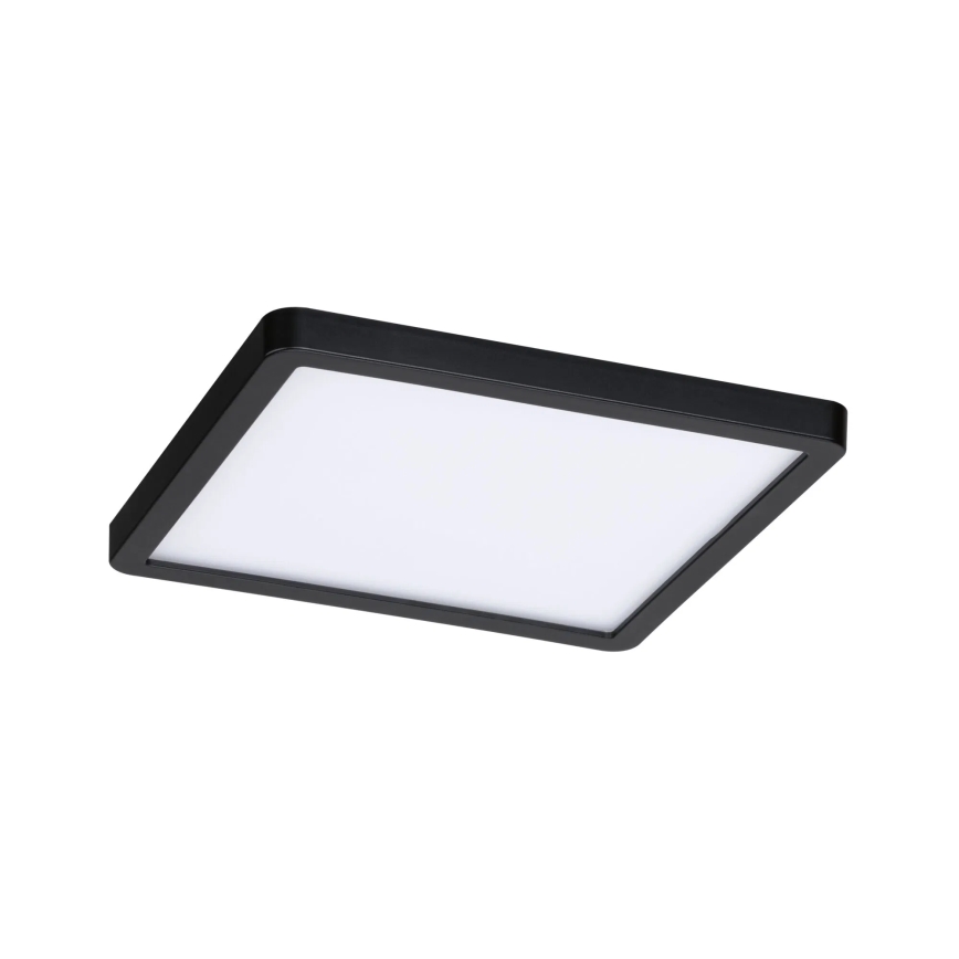 Paulmann 93101 - LED/13W IP44 Luminaria empotrada para baño AREO 230V 2000/3000/4000K 17,5x17,5 cm negra