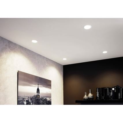 Paulmann 93410 - JUEGO 3xLED/6,5W IP44 Plafón de baño regulable COLE 230V
