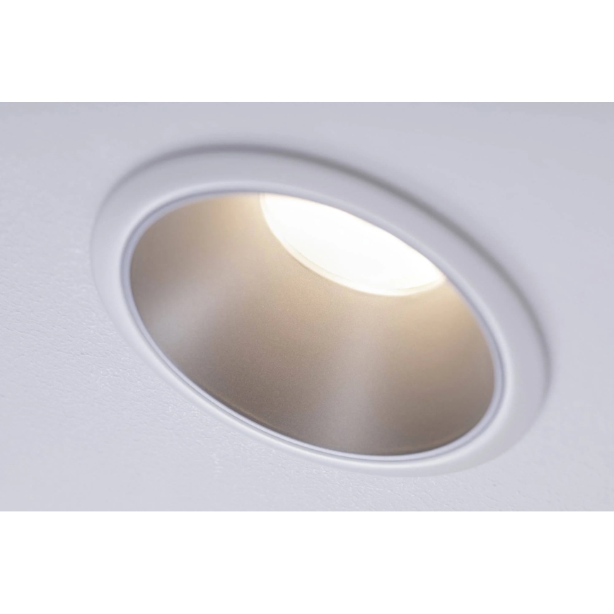 Paulmann 93410 - JUEGO 3xLED/6,5W IP44 Plafón de baño regulable COLE 230V