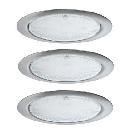 Paulmann 93559 - SET 3xLED/2,8W Lámpara empotrada con sensor MICRO LINE 230V 2700K