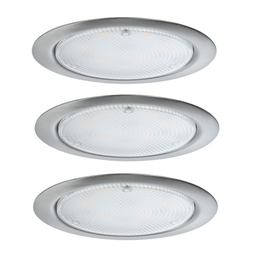 Paulmann 93559 - SET 3xLED/2,8W Lámpara empotrada con sensor MICRO LINE 230V 2700K