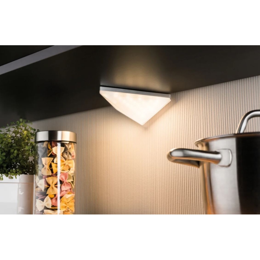 Paulmann 93584 - SET 2xLED/6,2W IP44 Iluminación de muebles KITE 230V