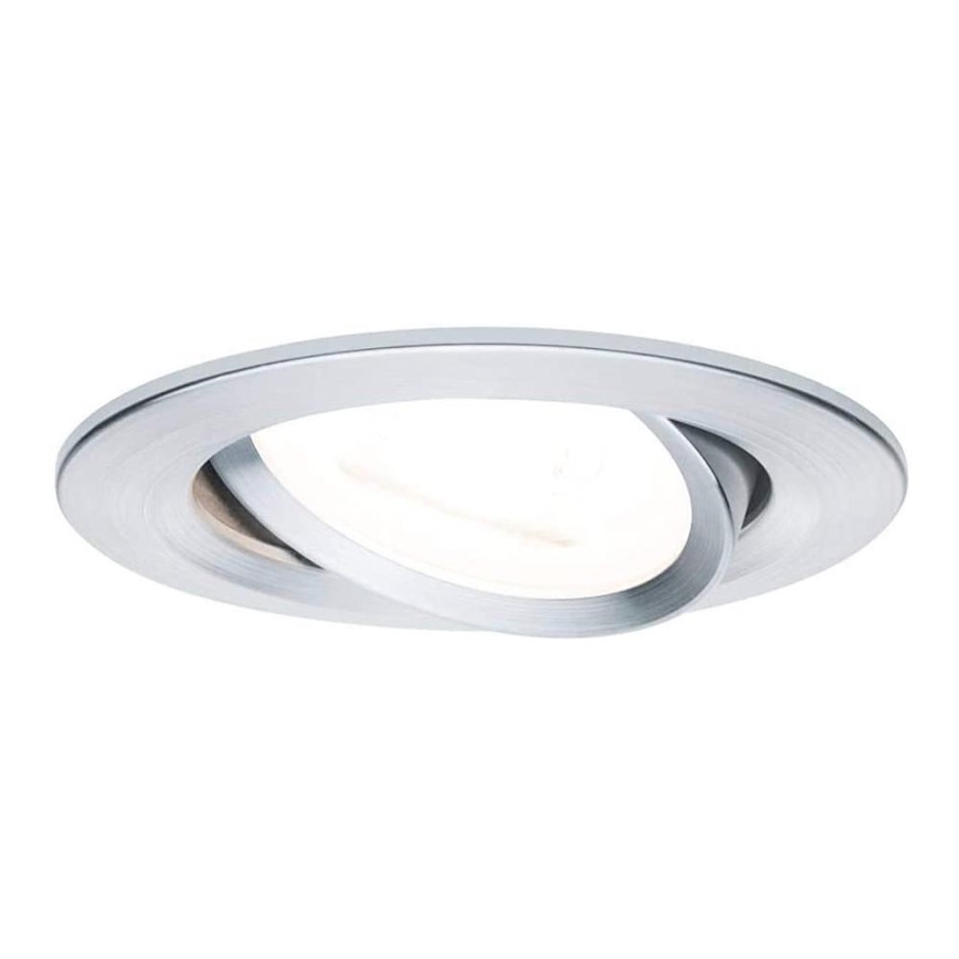 Paulmann 93602 - LED GU10/7W IP23 Plafón de baño regulable NOVA 230V
