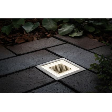 Paulmann 93774 - LED/0,24W IP67 Lámpara solar para entrada CUBE 1,2V 1200 mAh