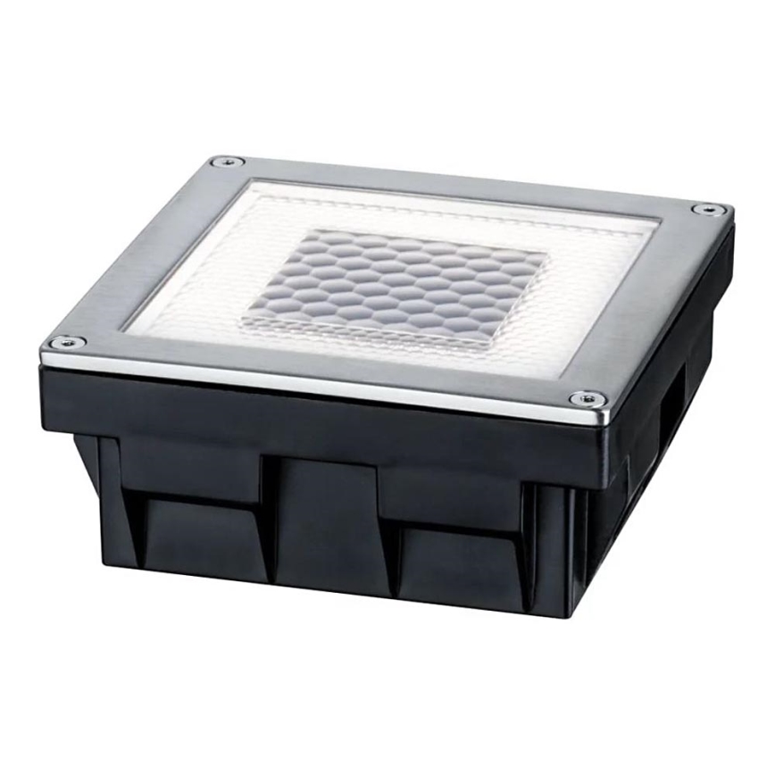 Paulmann 93774 - LED/0,24W IP67 Luz solar para calzada CUBE 1,2V 1200 mAh