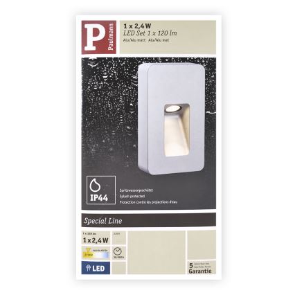 Paulmann  93825 - LED/2,4W IP44 Aplique de exterior SPECIAL LINE 230V