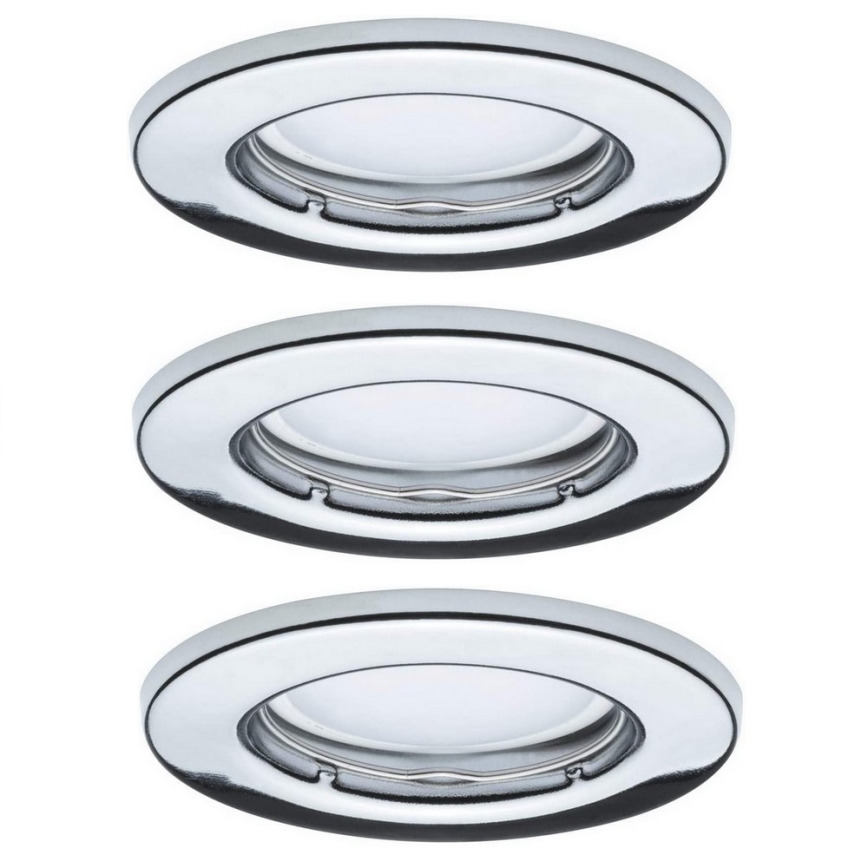 Paulmann 93853 - SET 3xLED-GU10/4,5W Lámpara empotrada STARR 230V