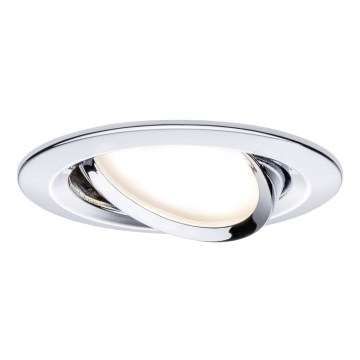 Paulmann 93867 - 1xLED/6,8W IP23 Lámpara empotrable de baño COIN 230V