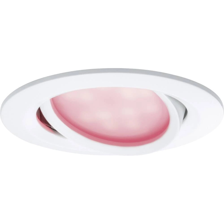 Paulmann 93940 - SET 3x LED RGBW/2W IP23 Lámpara empotrable regulable para el baño 230V