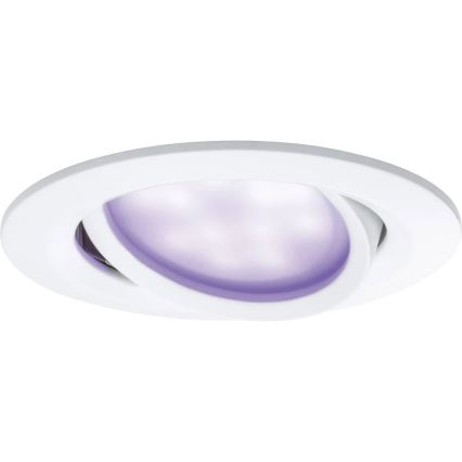 Paulmann 93940 - SET 3x LED RGBW/2W IP23 Lámpara empotrable regulable para el baño 230V