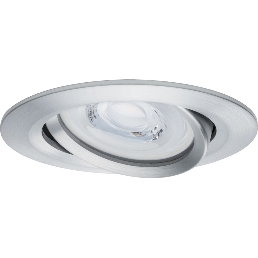 Paulmann 93943 - Juego de 3xLED/6,8W IP23 Luminaria empotrable regulable para baño COIN 230V