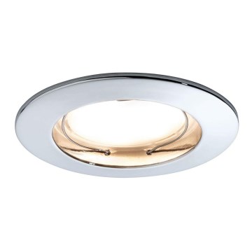 Paulmann 93965 - Lámpara LED regulable para baño COIN 7W 230V