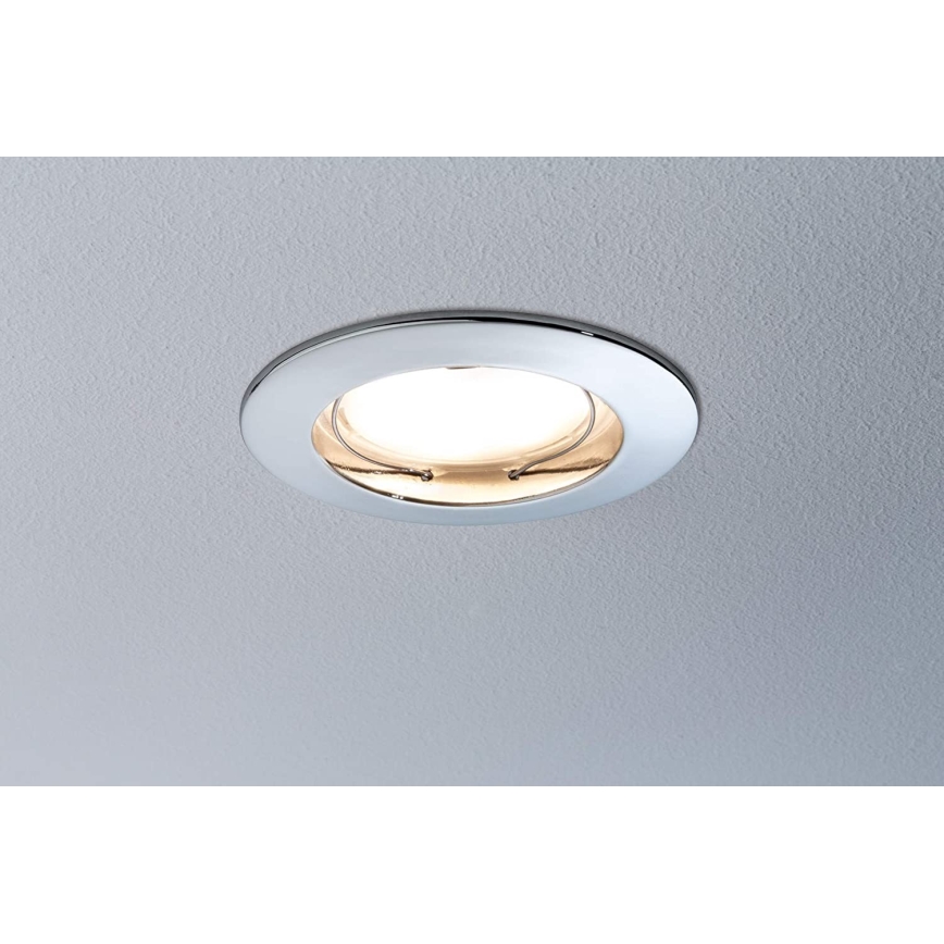 Paulmann 93965 - Lámpara LED regulable para baño COIN 7W 230V