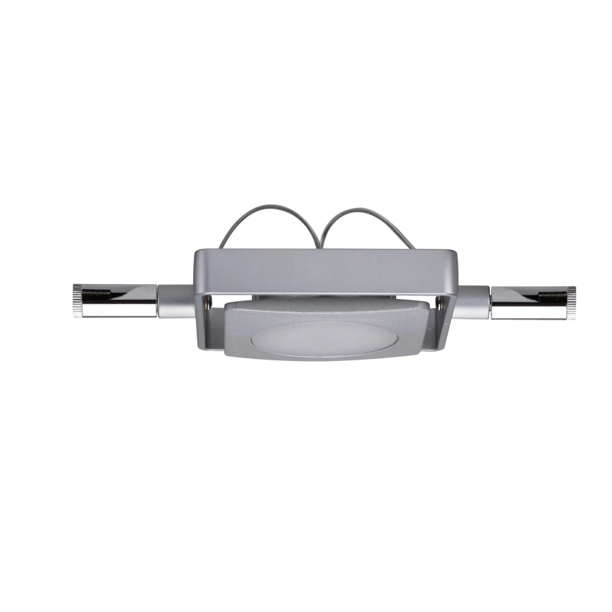 Paulmann 94107 - Juego 4xLED/4,3W Foco para sistema de cable MAC 230V cromo mate