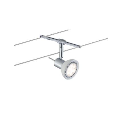 Paulmann 94136 - JUEGO 5xGU5,3/10W Foco para sistema de rieles SHEELA 230V cromo brillante