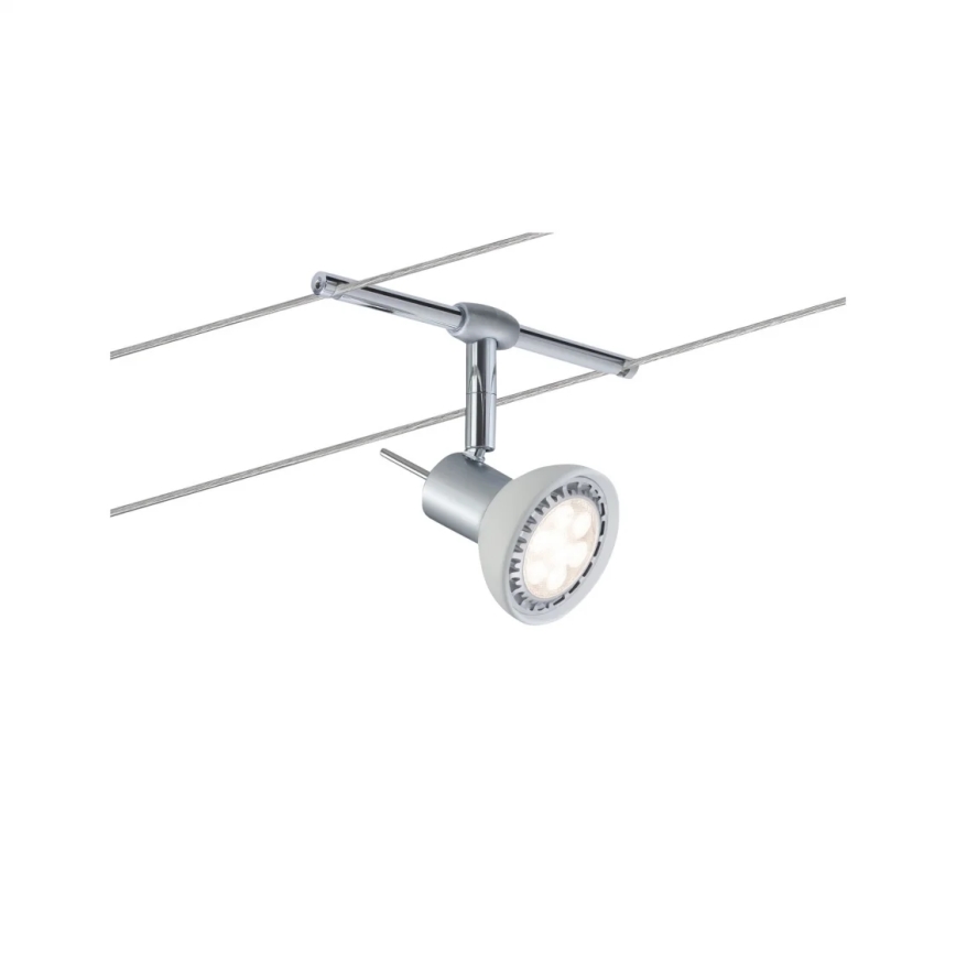 Paulmann 94136 - JUEGO 5xGU5,3/10W Foco para sistema de rieles SHEELA 230V cromo brillante