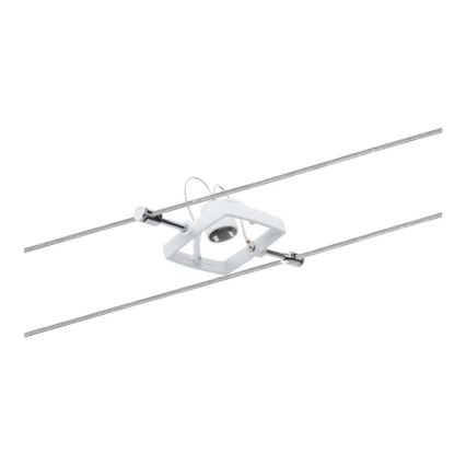 Paulmann 94149 - SET de 5xGU5,3/10W Foco para sistema de cable TECH 230V blanco