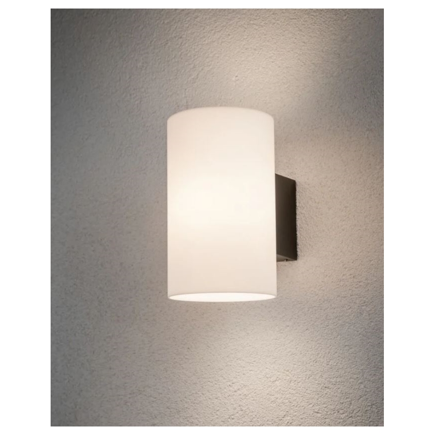 Paulmann 94186 - 1xE27/15W IP54 Aplique de exterior TUBE 230V