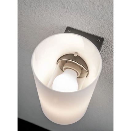 Paulmann 94186 - 1xE27/15W IP54 Aplique de exterior TUBE 230V