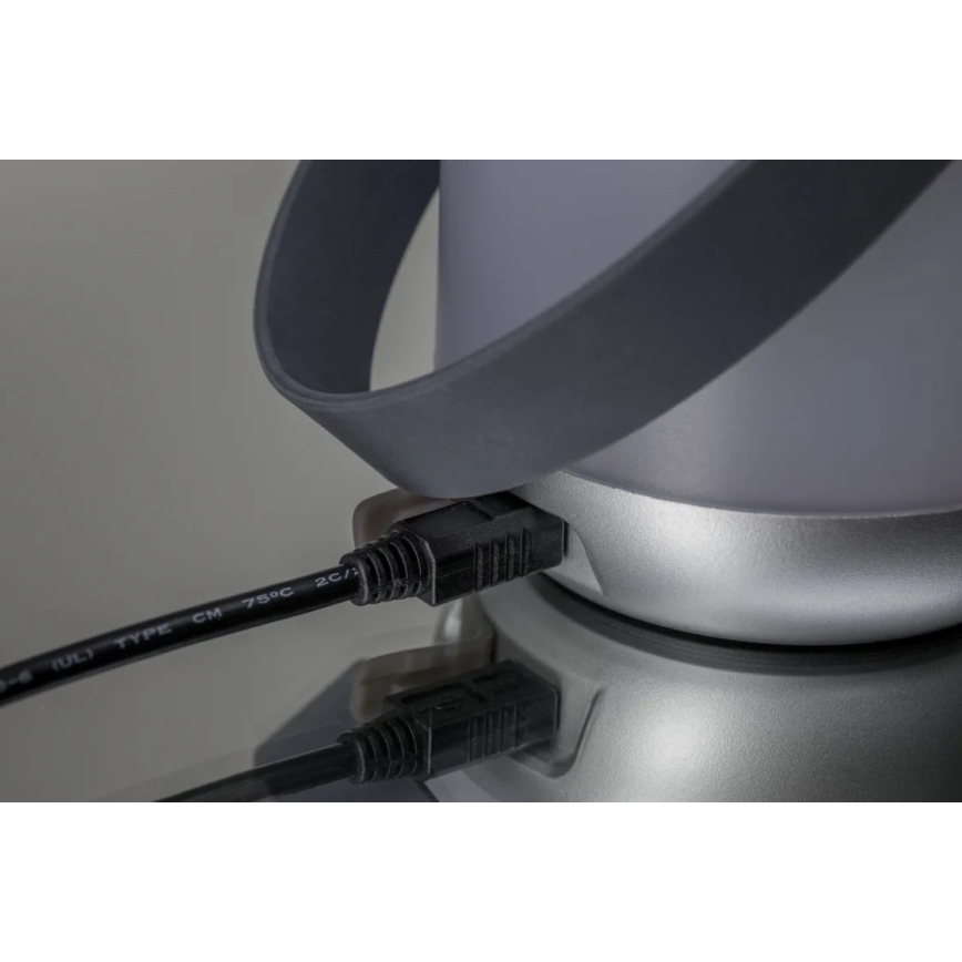 Paulmann 94210 - LED/1,6W IP44 Lámpara de exterior regulable CLUTCH 3,7V 2000 mAh