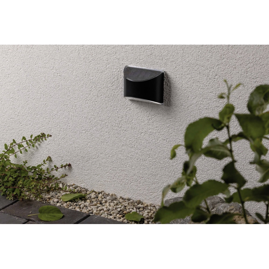 Paulmann 94233 - LED/0,05W IP44 Aplique solar ELLIOT 1,2V 400 mAh