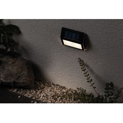 Paulmann 94234 - LED/0,05W IP44 Lámpara solar exterior con sensor DAYTON 1,2V 400 mAh