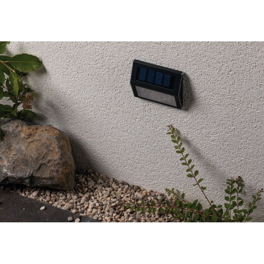 Paulmann 94234 - LED/0,05W IP44 Lámpara solar exterior con sensor DAYTON 1,2V 400 mAh