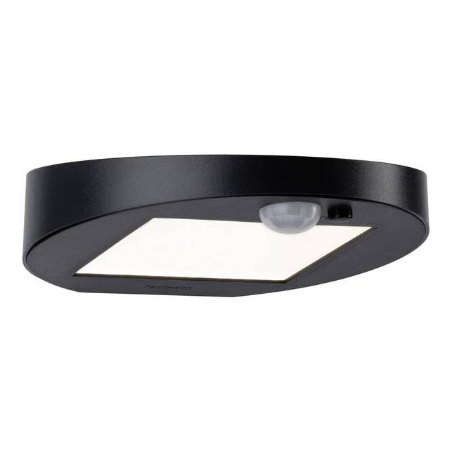 Paulmann 94246 - LED/1,2W IP44 Lámpara solar exterior con sensor RYSE 3,7V 1800 mAh