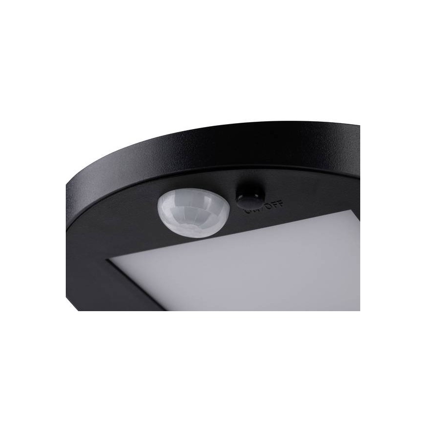 Paulmann 94246 - LED/1,2W IP44 Lámpara solar exterior con sensor RYSE 3,7V 1800 mAh