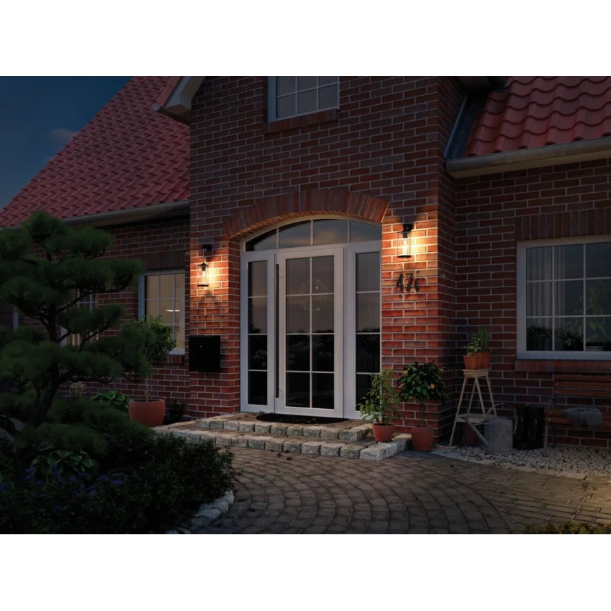 Paulmann 94281 - 1xE27/60W IP44 Aplique de exterior KLASSIK 230V