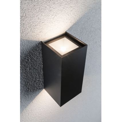 Paulmann 94325 - Lámpara de pared exterior FLAME 230V 2xLED/6,5W IP44