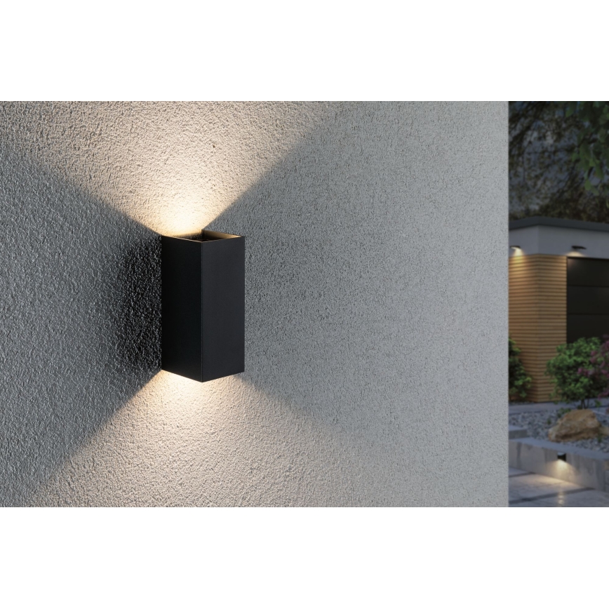 Paulmann 94326 - 2xLED/2,8W IP44 Aplique exterior FLAME 230V