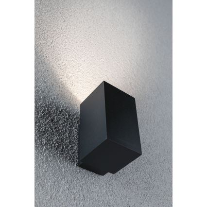 Paulmann 94327 - Aplique exterior LED/3,8W IP44 FLAME 230V antracita