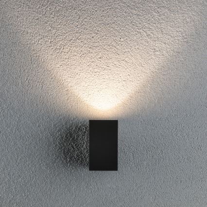 Paulmann 94327 - Aplique exterior LED/3,8W IP44 FLAME 230V antracita
