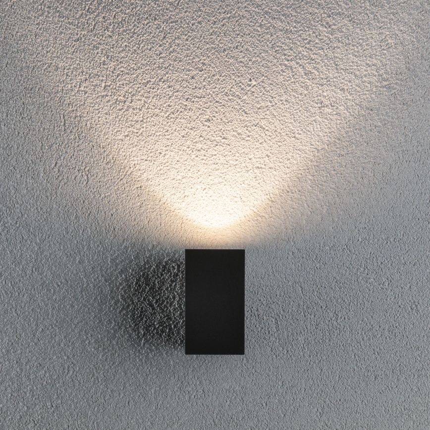 Paulmann 94327 - Aplique exterior LED/3,8W IP44 FLAME 230V antracita