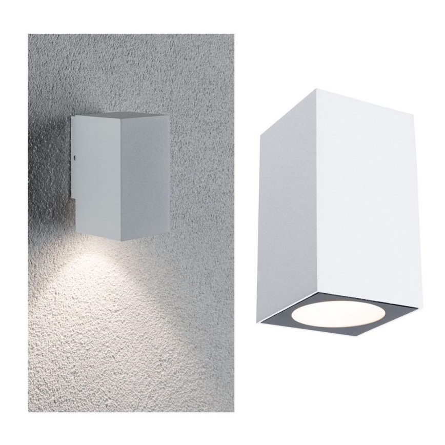 Paulmann 94329 - Aplique exterior LED/3,8W IP44 FLAME 230V blanco