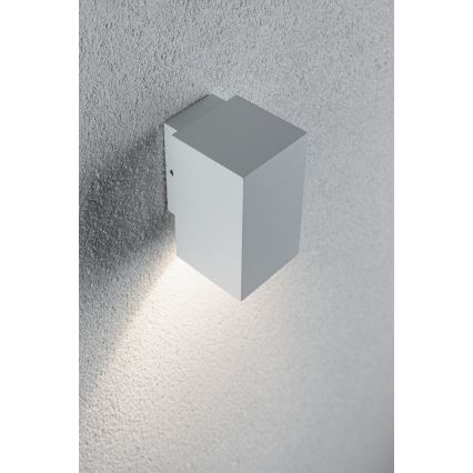 Paulmann 94329 - Aplique exterior LED/3,8W IP44 FLAME 230V blanco