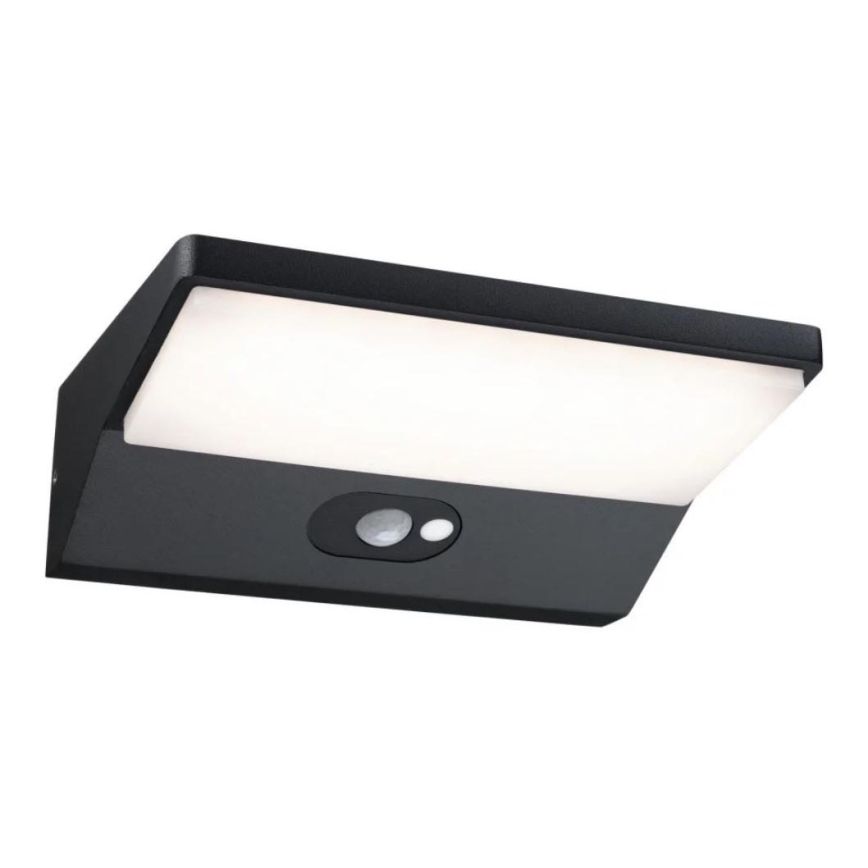 Paulmann 94333 - LED/7,4W IP44 Aplique para exterior con sensor HOUSE 230V