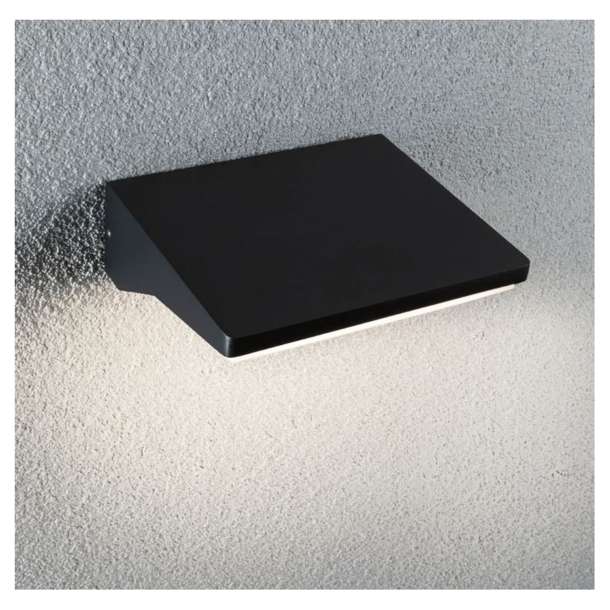 Paulmann 94333 - LED/7,4W IP44 Aplique para exterior con sensor HOUSE 230V