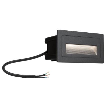 Paulmann 94383 - LED/4W IP44 Lámpara empotrada de exterior LONG 230V