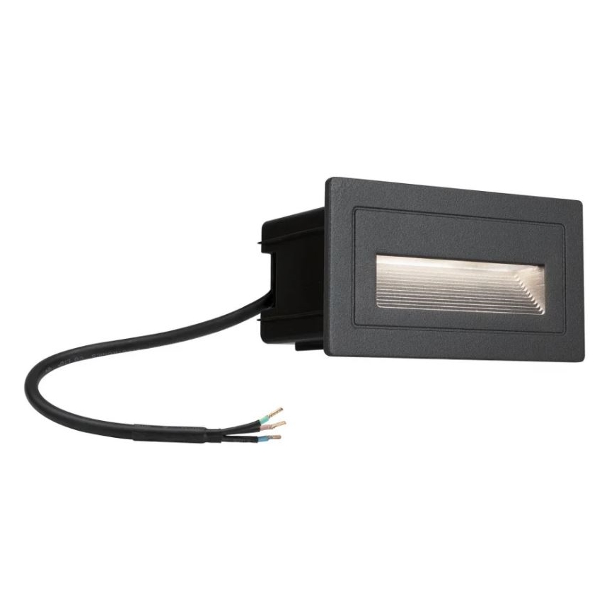 Paulmann 94383 - LED/4W IP44 Lámpara empotrada de exterior LONG 230V