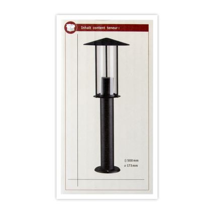 Paulmann 94397 - 1xE27/60W IP44 Lámpara de exterior CLASSIC 230V