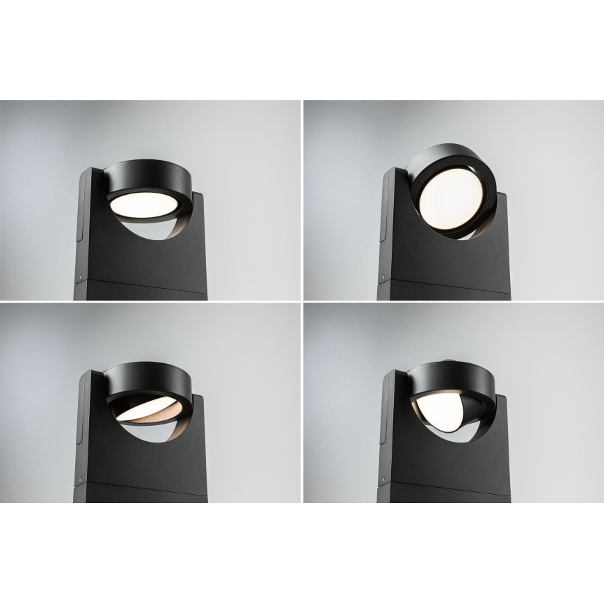 Paulmann 94407 - LED/8W IP44 Lámpara de exterior SWIVEA 230V