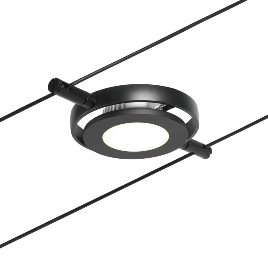 Paulmann 94418 - JUEGO 5xLED/4,5W Foco para un sistema de cadenas ROUNDMAC 230V negro