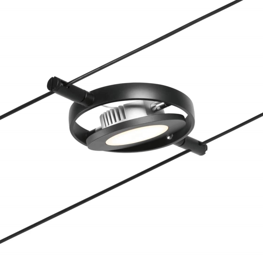 Paulmann 94418 - JUEGO 5xLED/4,5W Foco para un sistema de cadenas ROUNDMAC 230V negro